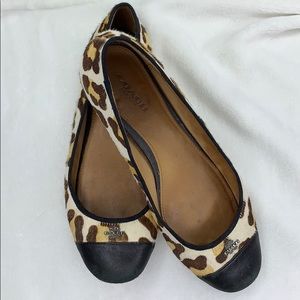 Coach Ponyhair Flat Ocelot